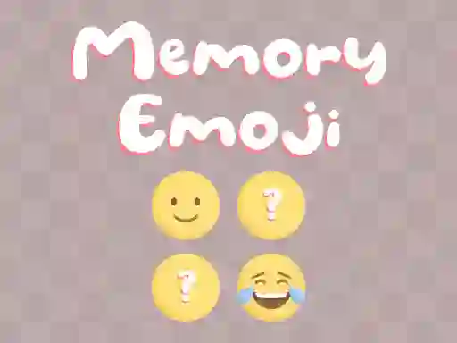 Mäng Memory Emoji Internetis