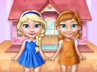 Mäng Ellie And Annie Doll House Internetis