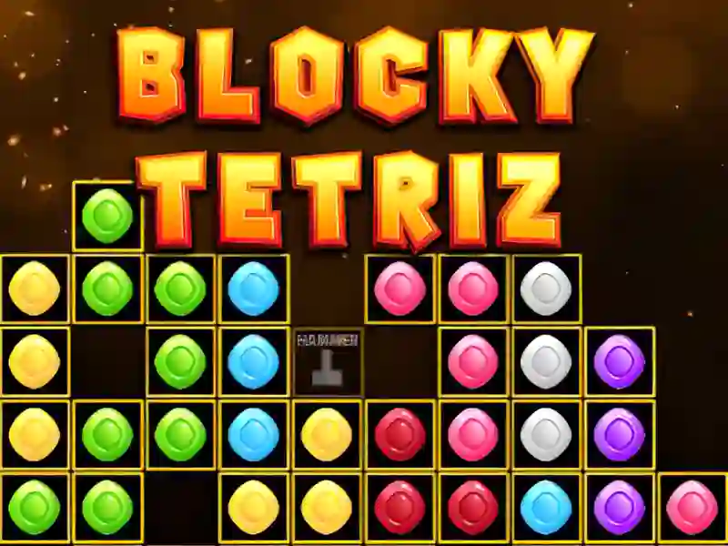 Mäng Blocky Tetriz Internetis