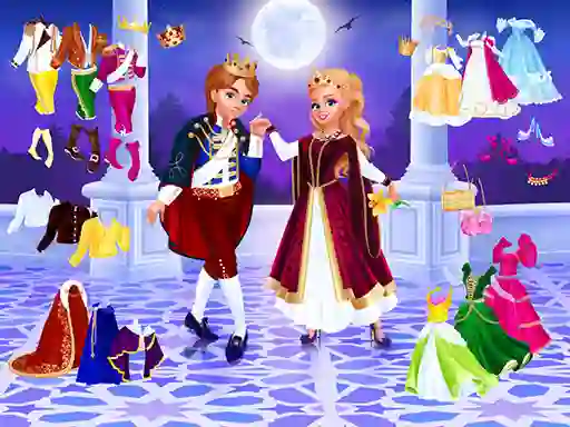 Mäng Cinderella and Prince Charming Internetis