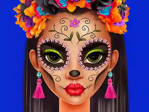 Mäng Halloween Makeup Trends Internetis