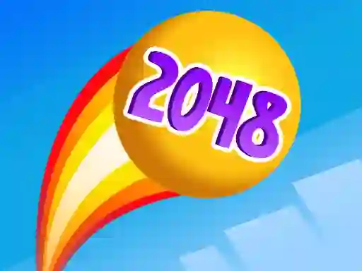 Mäng Rainbow Balls 2048 Internetis