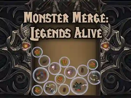 Mäng Monster Merge Legends Alive Internetis