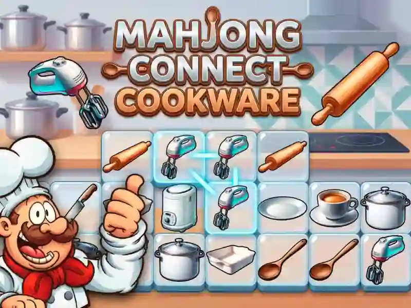Mäng Mahjong Connect Cookware Internetis