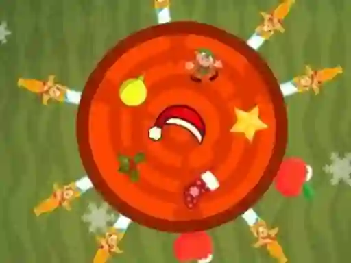 Mäng Christmas Knife Hit Internetis