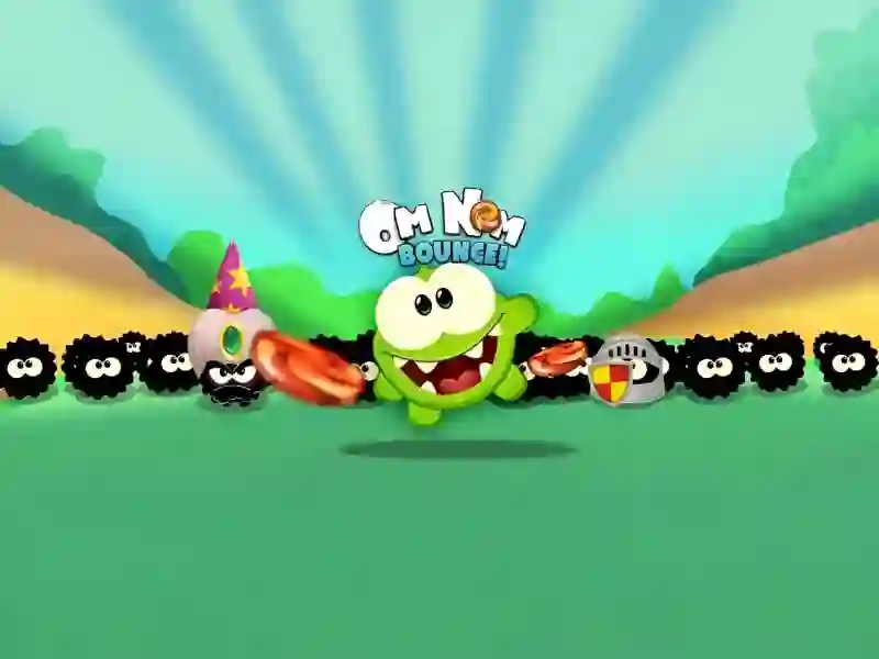Mäng Om Nom Bounce Internetis