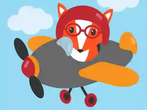 Mäng Cute Planes Coloring Internetis