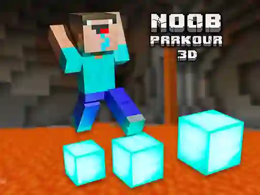 Mäng Noob Parkour 3D Internetis