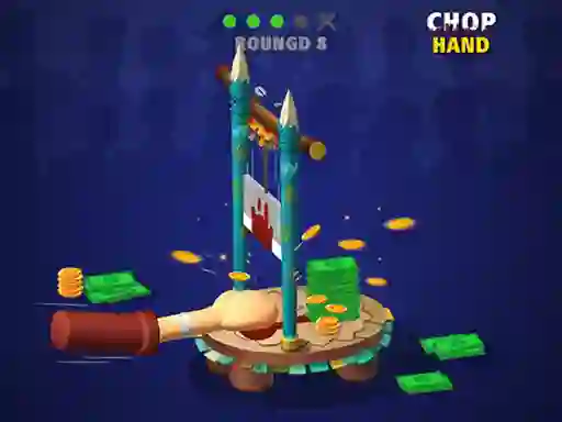 Mäng Chop Hand Internetis