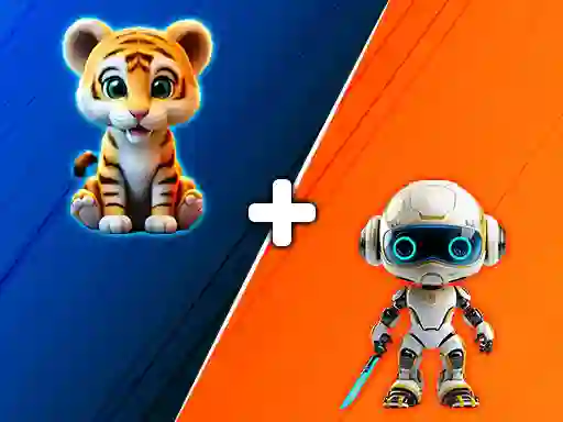 Mäng Animals Mix Up AI Hybrid Internetis