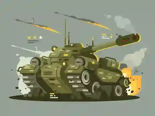 Mäng Military Vehicles Match 3 Internetis