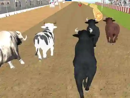 Mäng Angry Bull Racing Internetis