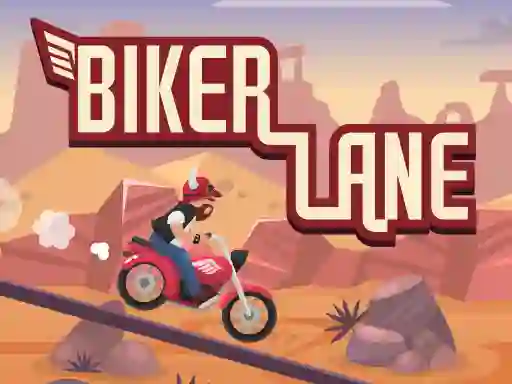 Mäng Biker Lane Internetis