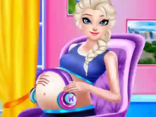 Mäng Ice Princess Pregnant Caring Internetis