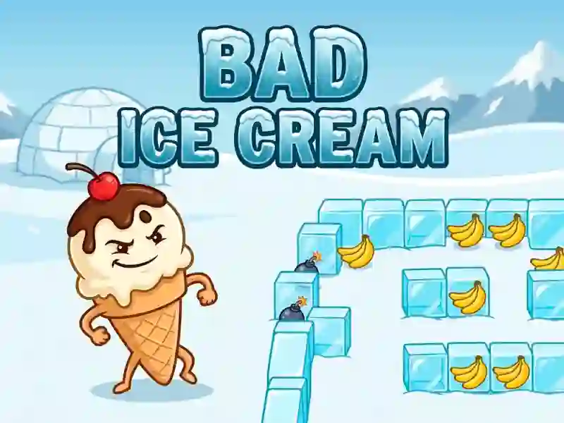 Mäng Bad Ice Cream Internetis