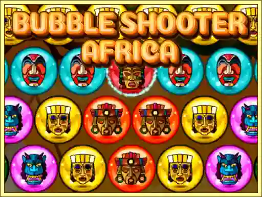 Mäng Bubble Shooter Africa Internetis