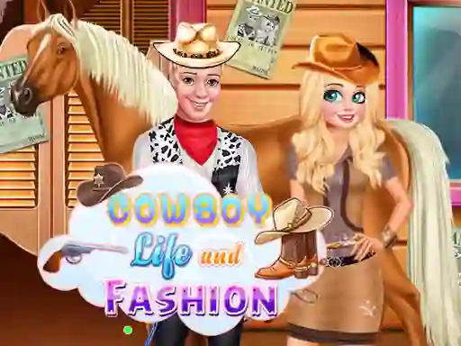 Mäng Cowboy Life and Fashion Internetis