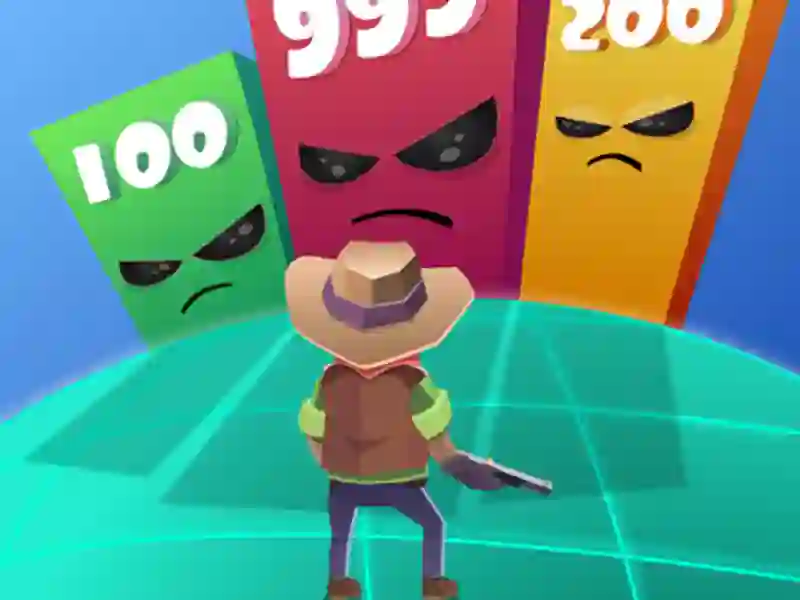 Mäng Shoot Block Rush 3D Internetis