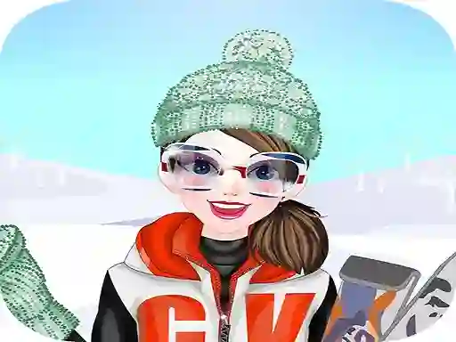Mäng Happy Ski Dressup Internetis