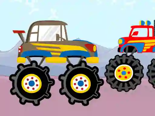 Mäng Fun Monster Trucks Jigsaw Internetis