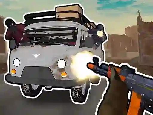 Mäng Road Chase. Shooter Realistic Guns Internetis