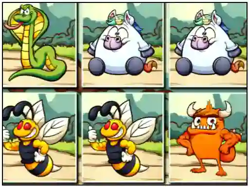 Mäng Animals Memo Match Internetis