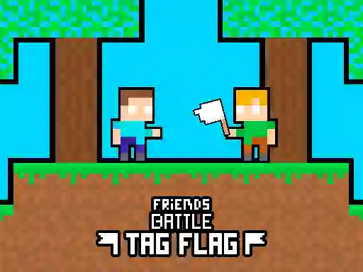 Mäng Friends Battle Tag Flag Internetis