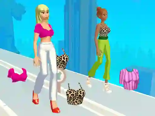 Mäng Catwalk Girl Challenge Internetis