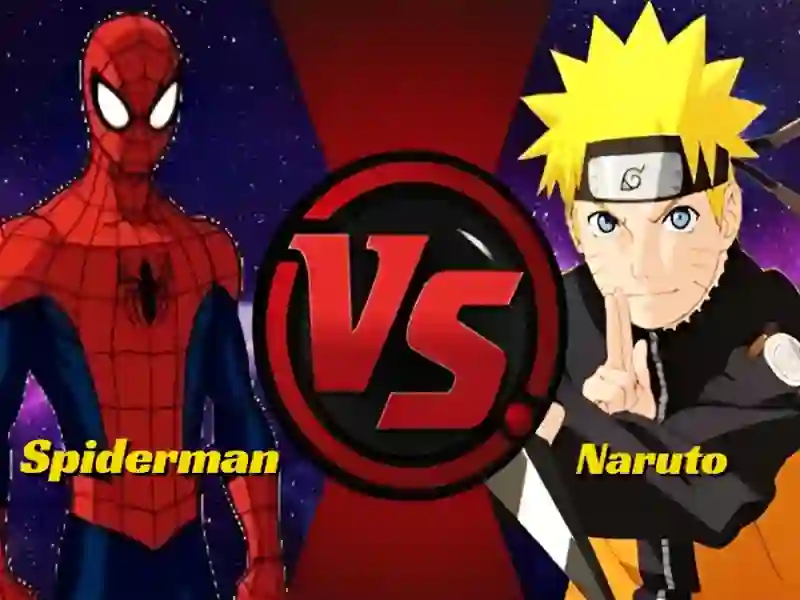 Mäng Spiderman Vs Naruto Internetis