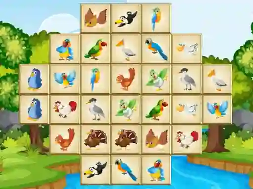Mäng Birds Mahjong Deluxe Internetis