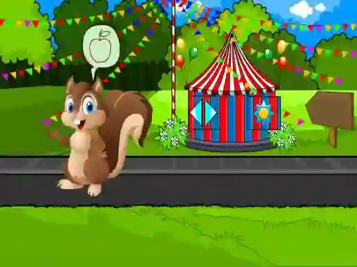 Mäng Feed the squirrel Internetis