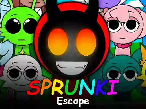 Mäng Sprunki 3D Escape Internetis