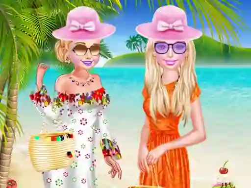 Mäng BFF Spring Beach Holiday Internetis