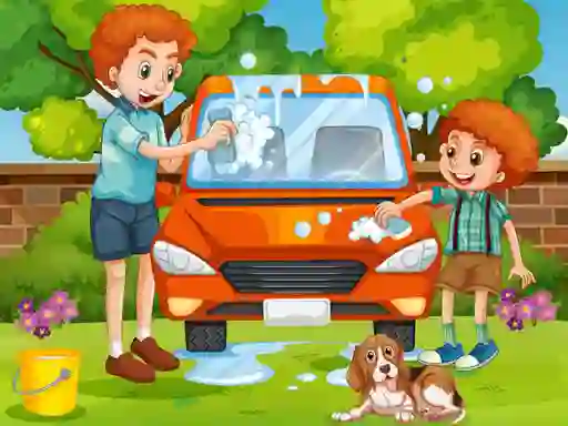 Mäng Car Wash Hidden Internetis