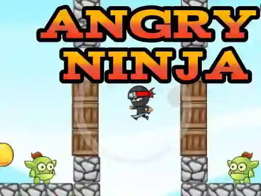 Mäng Angry Ninja Internetis