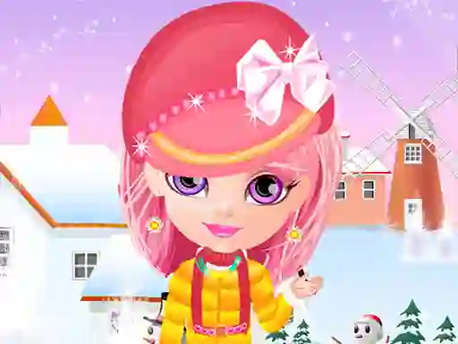 Mäng Baby Halen Winter Dress Up Internetis