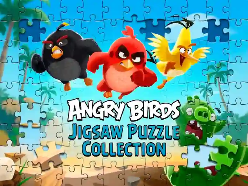 Mäng Angry Birds Jigsaw Puzzle Collection Internetis