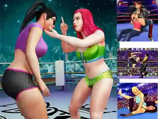 Mäng Women Wrestling Fight Revolution Fighting Internetis