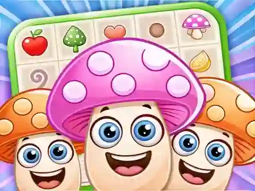 Mäng Mushroom Fever Match 3 Internetis