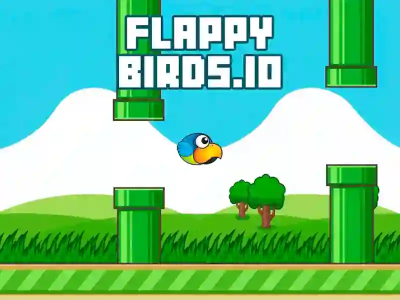 Mäng FLAPPY BIRDS.io Internetis