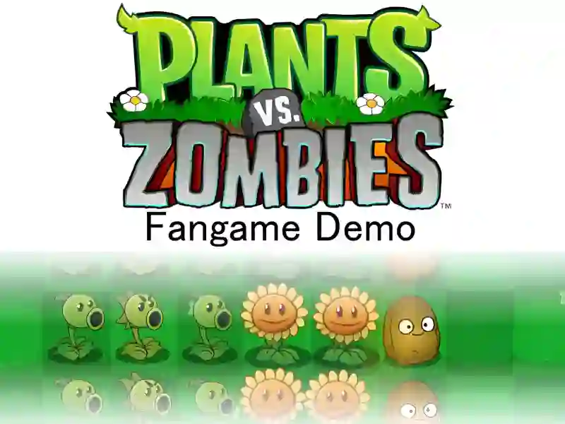 Mäng Plants vs Zombies Fangame Demo Internetis