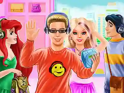 Mäng Princesses High School Trends Internetis