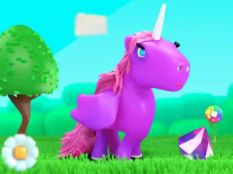 Mäng Unicorn Kingdom Internetis