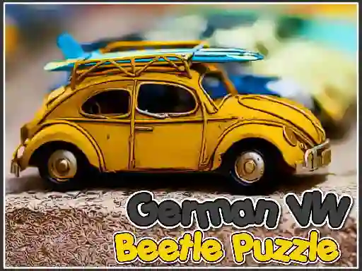 Mäng German VW Beetle Puzzle Internetis