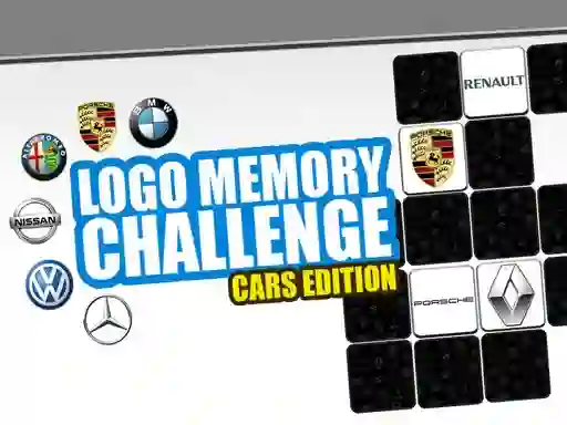 Mäng Logo Memory Cars Edition Internetis