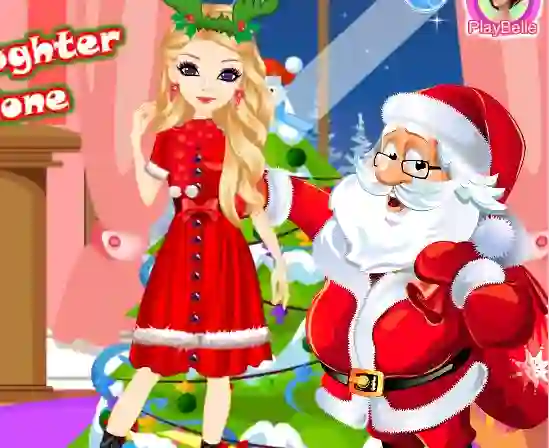 Mäng Santa's Daughter Home Alone Internetis