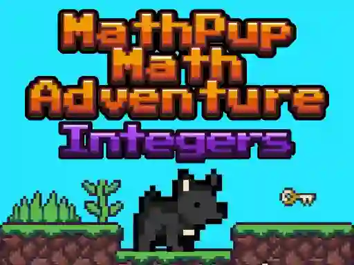 Mäng MathPup Math Adventure Integers Internetis