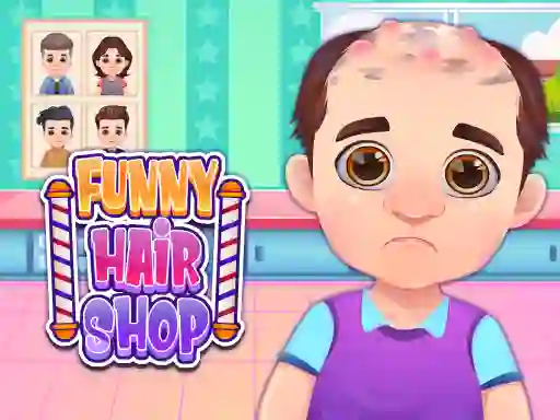 Mäng Funny Hair Salon Internetis