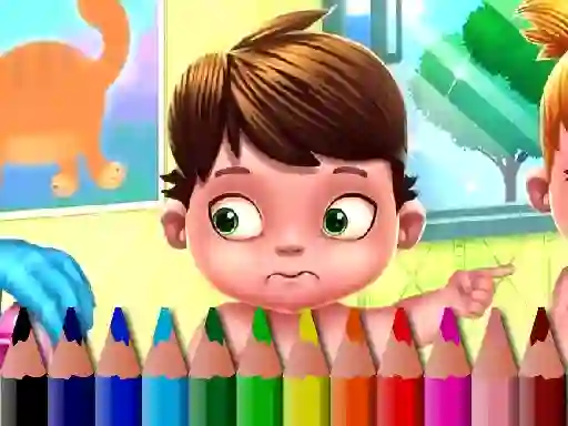 Mäng Back To School: Baby Coloring Book Internetis