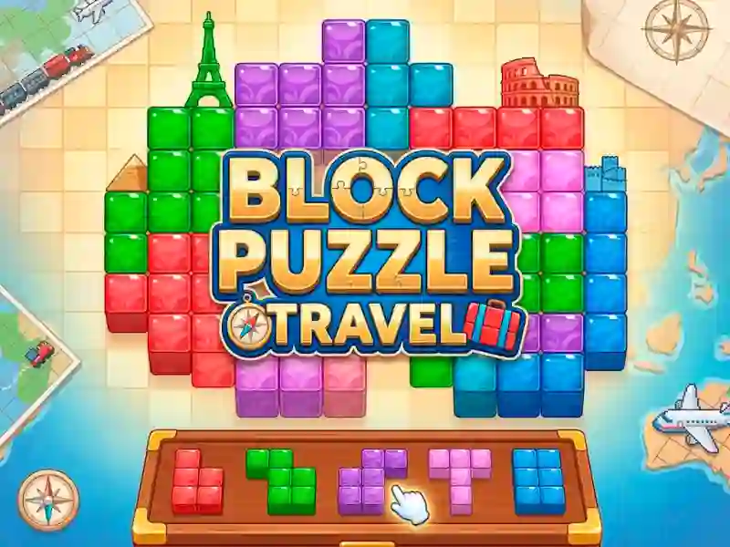 Mäng Block Puzzle Travel Internetis